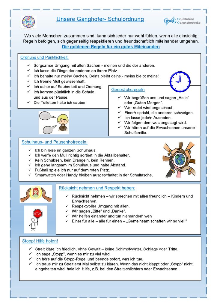 Schulordnung Ganghoferschule Download